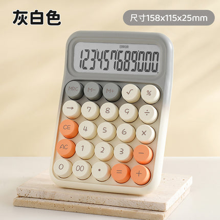 Voice Calculator High Color Value Gradient Portable Computer 12-Bit Large Screen for Office Examination