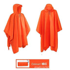 Polyester taffeta orange PU coating / One size fits all 210*140
