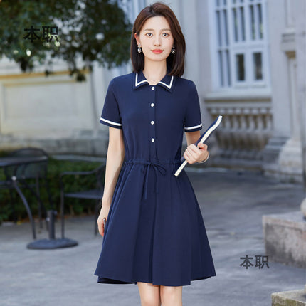[Kindergarten Teachers' Work Clothes] Female Summer Student Clothes dress Young Women's Clothing College Style Kindergarten Teachers' Early Education Clothing