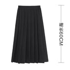 Black midi skirt (King of Cardan) 60cm / XS