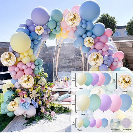 Cross-border Amazon Balloon Chain Arch suit New Birthday Decoration Wedding Room Wedding Balloon Scene Decoration Wholesale