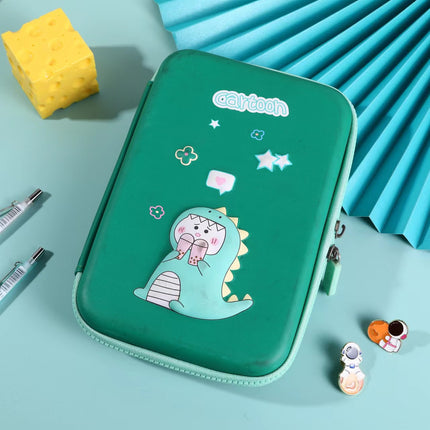 3D New Cute Eva Stationery Box Children's Multifunctional Large Capacity Pencil Bag Student Portable Square Pencil Box