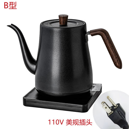 Slender Mouth Electric Household Kettle with Thermometer Coffee Hand Kettle Electric Kettle Electric Coffee Pot
