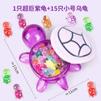 Purple+15 2cm little turtles