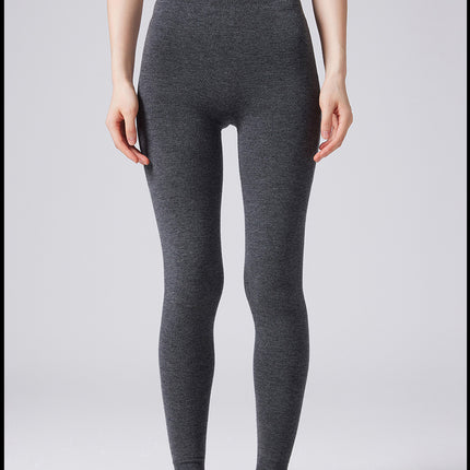 Autumn and Winter Knitted Leggings for Women, Seamless Hip Lift, Peach Butt Slimming Pants, 100% Pure Wool Fitness Pants