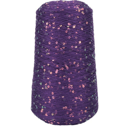 Silk Joy/Tencel Iridescent Sequin Hand-Knitted Yarn Ball Colorful Tencel Sequin Yarn Wholesale 500g