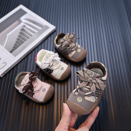 2025 Autumn New Baby Shoes for 1-2-3 Years Old Boys and Girls, Sports Casual Shoes with Soft Soles, Fashionable Baby Walking Shoes