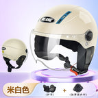 L004 ear protection + cotton lining creamy-white (free summer interior)