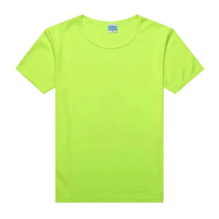 Cotton Catering Overalls Summer Waiter Round Neck T-Shirt Barbecue Hotel Milk Tea Hot Pot Shop Short Sleeve Printed logo