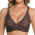 Dark brown leopard print / XS