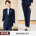 navy blue Suit Pants / S