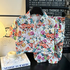 80cm / V023-three-dimensional full flower