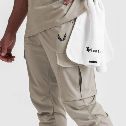Summer Ice Silk Men's Long Pants, Thin Quick-Dry Pants, Loose Versatile Sports Pants, Breathable Casual Fashion Pants for Men