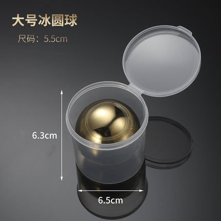 304 stainless steel ice hockey bar whisky coke beer ice wine stone stainless steel ice cube round stainless steel ball