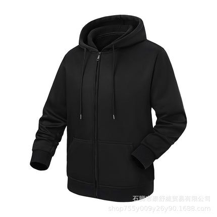2025 New Smart Heating Sweatshirt Single Control Seven Zones with Digital Display Electric Heating Sweatshirt Cross-Border Winter Electric Heating Sweatshirt