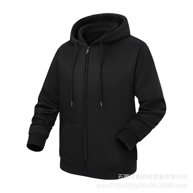 2025 New Smart Heating Sweatshirt Single Control Seven Zones with Digital Display Electric Heating Sweatshirt Cross-Border Winter Electric Heating Sweatshirt