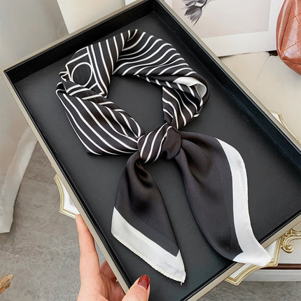 70 square scarf scarf French women's high-end sense scarf all-match 2024 new matching village shirt scarf scarf wholesale
