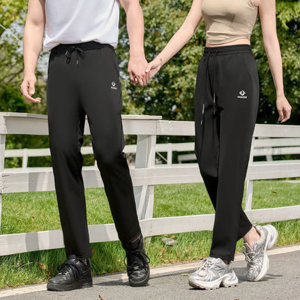 Summer New Style Fan Pants for Women, Thin, Breathable and Sweat-Wicking Casual Pants for Men and Women, Casual and Versatile Straight Pants for Couples