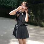 [gray] [spring temperament/french style/pure waist/miu style/accessible luxury and high-end sense/hot style this year/beautiful/cold and unique/absolutely beautiful/dopamine/korean style] / S