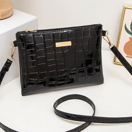 Fashion Retro Simple Trendy Ladies Bags Stone Pattern Single Shoulder Crossbody Hand Square Bag Ladies Crossbody Bag