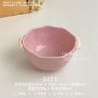 4.5 inch binaural bowl-pink