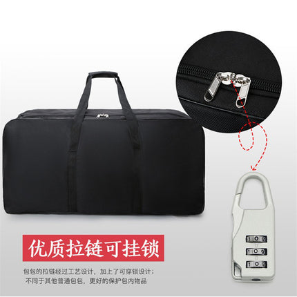 Cross-Border Luggage Bag, Large-Capacity Moving Bag, Waterproof Portable Lightweight Checked Travel Bag, Wheeled Luggage Bag, Storage Bag