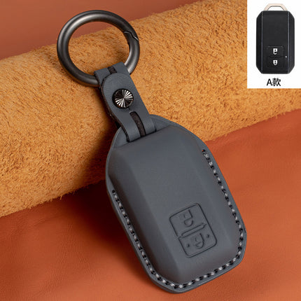 Suitable for Suzuki SUZUKI XL7 first layer cowhide key case solio Muni hustler leather ertiga