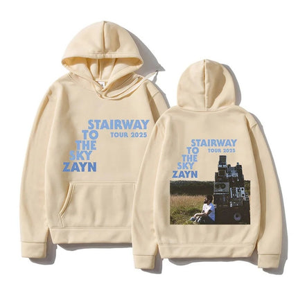 Men Women Startway to the Sky Zayn Hoodie Graphic Print Swea