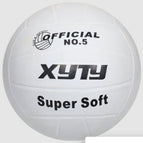 B rubber white volleyball