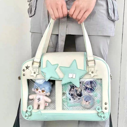 Original design girl's original design baby valley dual-purpose slung Joker pain bag can hold 20cm doll shoulder bag
