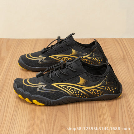 2025 New Outdoor Five-Finger Barefoot Shoes Hiking Shoes Surfing Hiking Shoes Rock Climbing Cross-Country Men's and Women's Wading Shoes