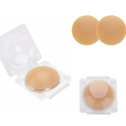 OEM custom super adhesive version no glue self-adhesive breast patch factory wholesale ladies silicone breast patch anti-running invisible bra