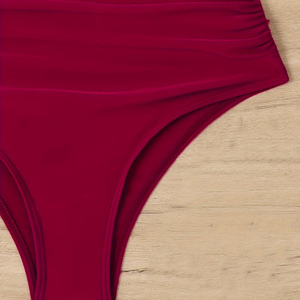 European and American swimsuit 2024 new fashion sexy tether chain bikini swimsuit two-piece wholesale foreign trade