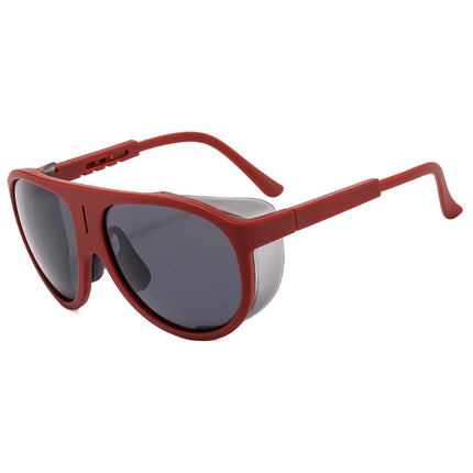New European and American fashion goggles colorful men's and women's sunglasses UV-proof sandproof sunglasses wholesale