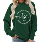 Dark green (white font) / S
