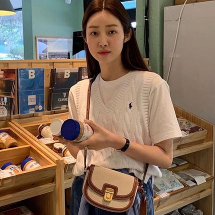 Niche Designer Bags for Women 2026 Super Trendy Fashion Retro Shoulder Crossbody Bag with a High-End Feel Stylish Underarm Saddle Bag