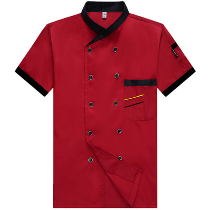Winter Chef Work Clothes Men's Long Sleeve Winter Restaurant Kitchen Clothes Autumn and Winter Chef Clothes Autumn and Winter Clothes Women