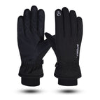Hx515 ski elastic men's gloves black / One size fits all
