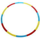 red, yellow and blue big circle