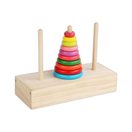 Hanota wooden 10-layer 8-layer 10-layer primary school students' intelligence development logical thinking children's toy storage box