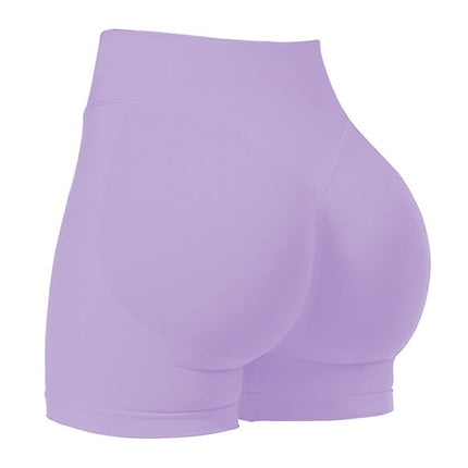 Cross-Border European and American Hot-Selling Yoga Three-Point Pants, Tight-Fitting Outer Wear, High-Waisted Buttocks for Women, Wholesale Price, Ready-Made Models