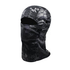Black python mask / 60cm