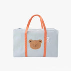 54*40*22cm (large size) / Blue bear quilt storage bag