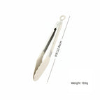 9inch❁White silicone clip [opp bag]