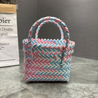 Pink blue / Small length, width and height: 29*9*15