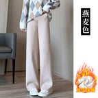 Fleece-lined oat color / M