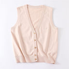 Thin egg color vest / XS