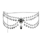 silver waist chain
