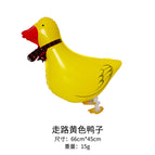 Walking Duck yellow (with rope)