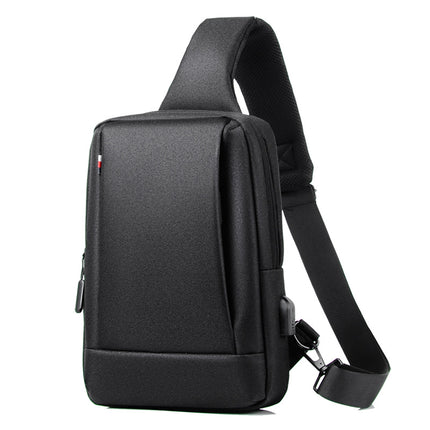 New Men's Chest Bag, Men's Crossbody Bag, Casual Waterproof Shoulder Bag, Crossbody Bag, Large Capacity Oxford Cloth Men's Bag Gift